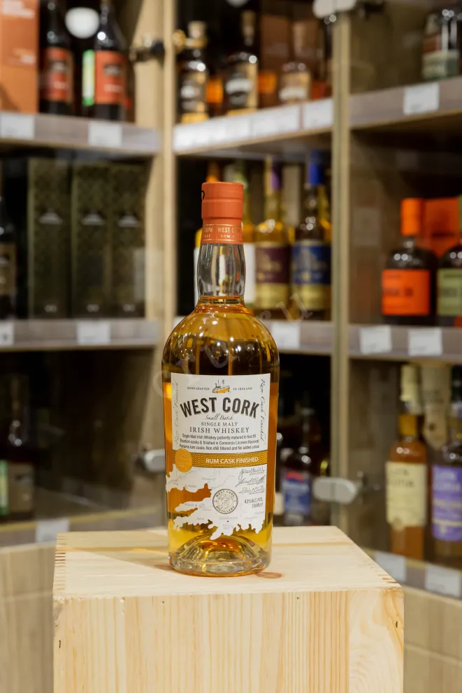 В магазине Крю Профи West Cork Rum Cask gift box 0.7 л