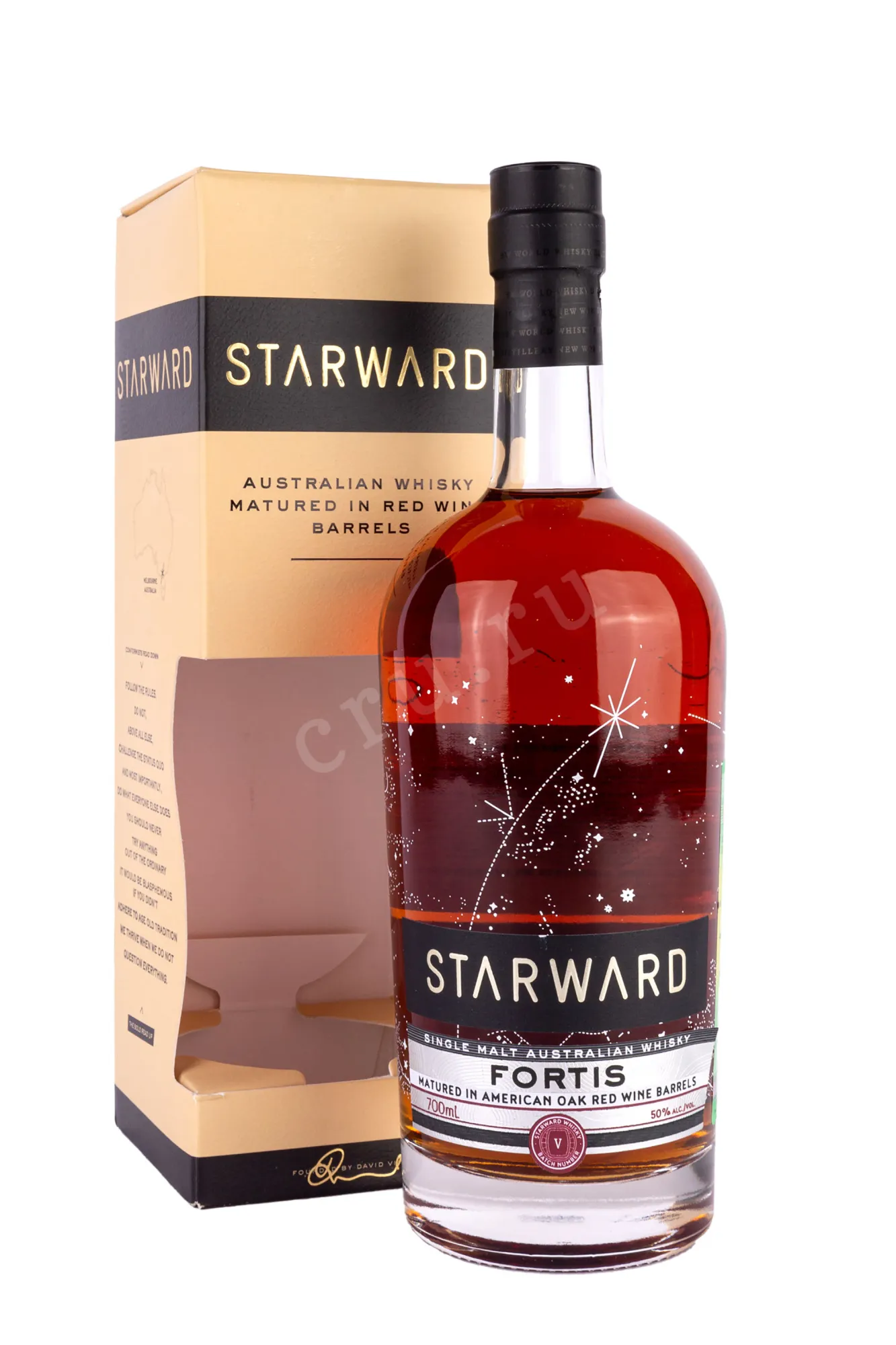 Фото — Виски Starward Fortis in gift box  0.7 л