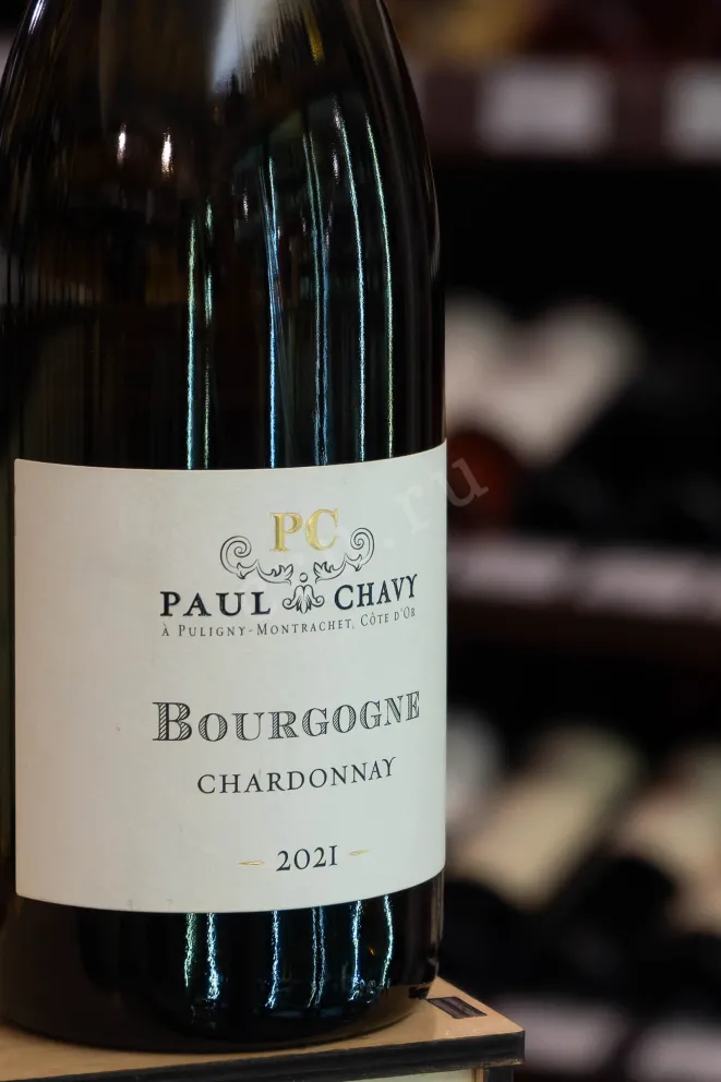 В магазине Крю Профи Paul Chavy Bourgogne Chardonnay 2021 0.75 л