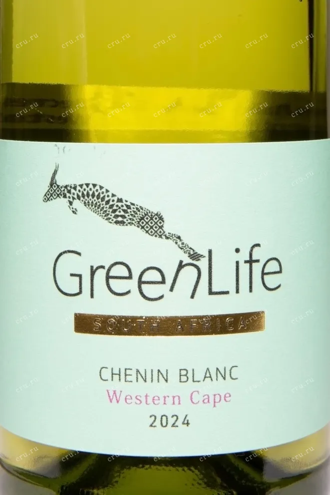 Этикетка GreenLife Chenin Blanc 2024 0.75 л
