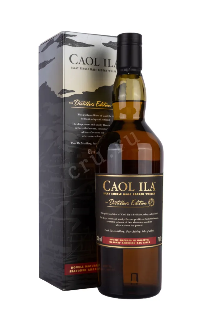 Виски Caol Ila Distillers Edition Moscatel oak gift box  0.7 л