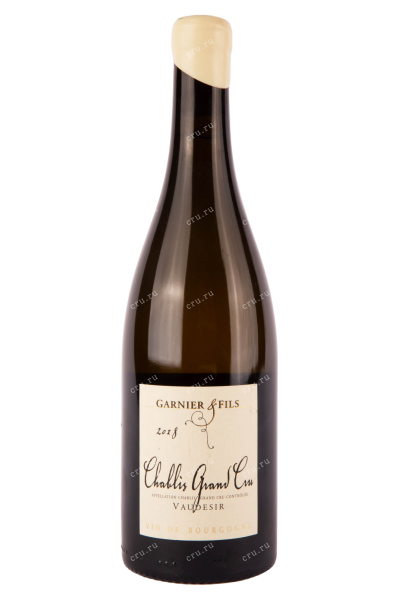 Вино Chablis Grand Cru Vaudesir Domaine Garnier & Fils 2018 0.75 л