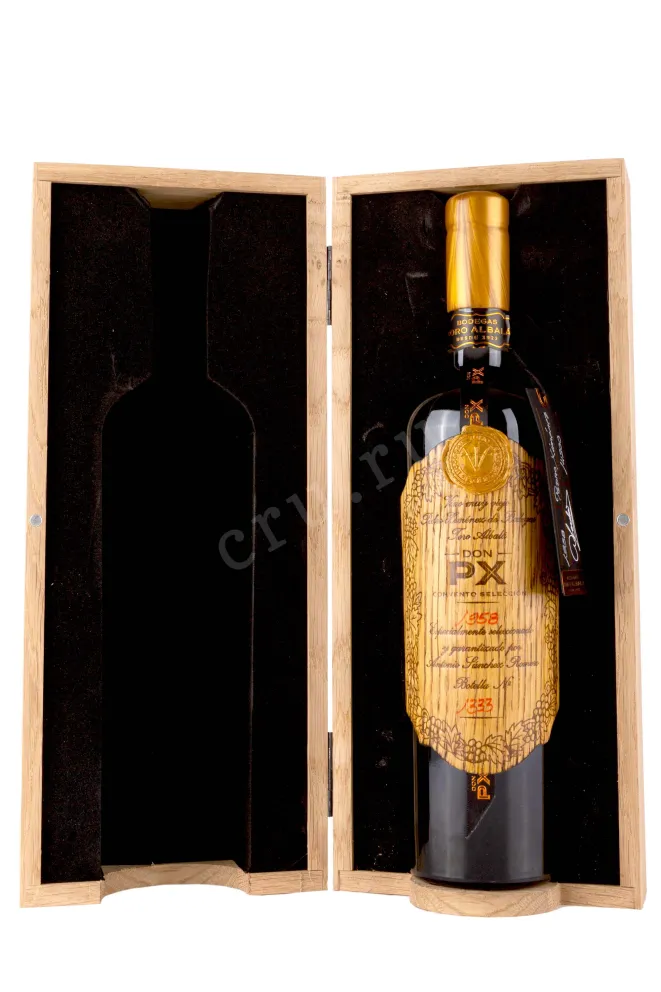 В деревянной коробке Don PX0 Convento Seleccion in wooden box 1958 0.75 л