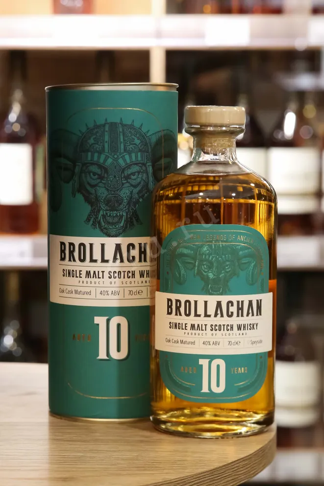 В магазине Крю Профи Brollachan 10 Years Old Oak Cask in tube 0.7 л