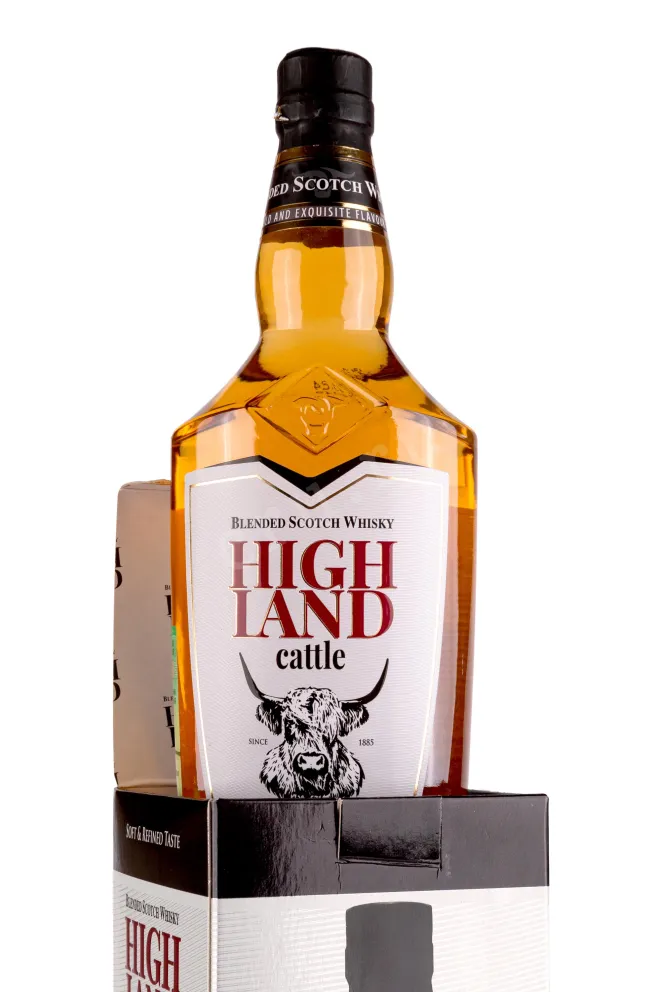Подарочная упаковка Highland Cattle 3 years gift box 0.7 л