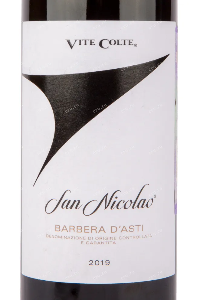 Вино Vite Colte San Nicolao Barbera d'Asti DOCG 2019 0.75 л