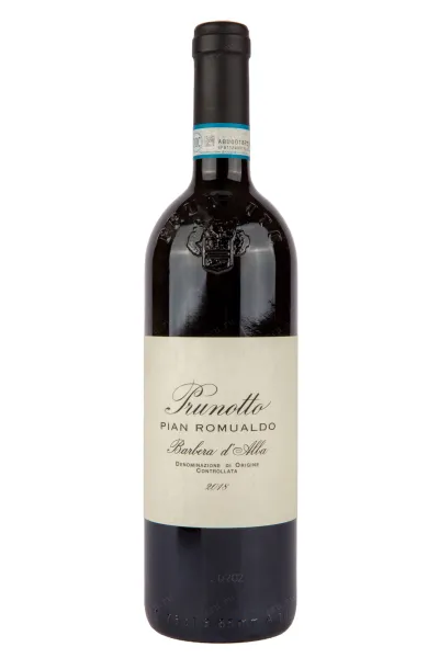 Вино Prunotto Barbera d'Alba DOC Pian Romualdo 2020 0.75 л