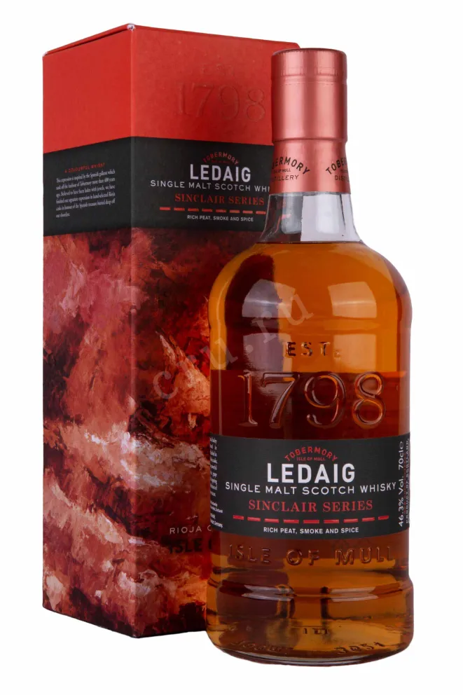 Виски Ledaig Sinclair Series in gift box  0.7 л