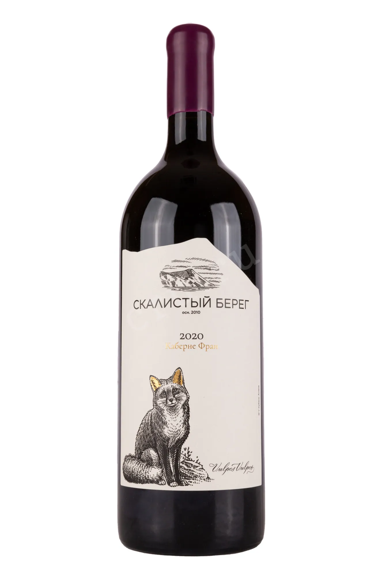 Фото — Вино Скалистый берег Каберне Фран 2020 1.5 л