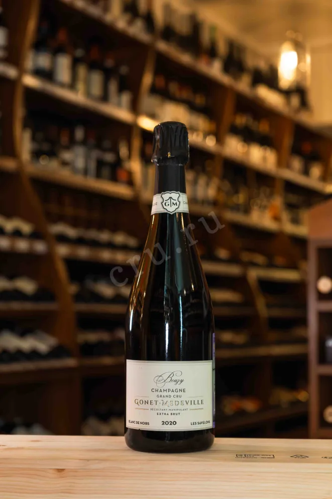 В магазине Крю Профи Gonet-Medeville Bouzy Les Savelons Blanc de Noirs Grand Cru 2020 0.75 л