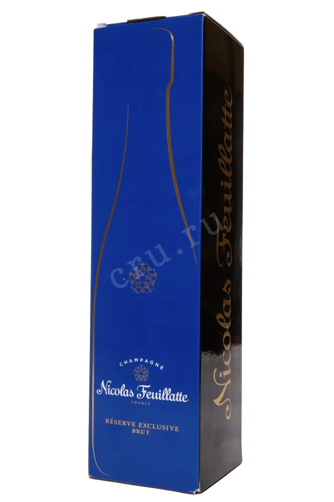 Подарочная коробка Nicolas Feuillatte Reserve Exclusive Brut in gift box 2018 0.75 л