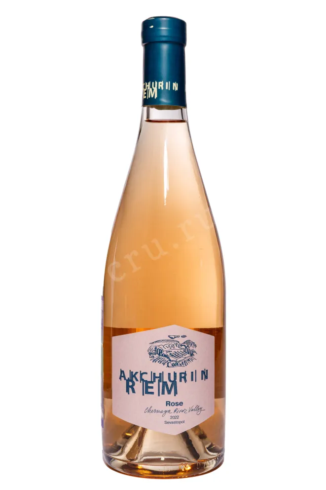 Вино Рем Акчурин Долина реки Черная Розовое Сухое 2022 0.75 л