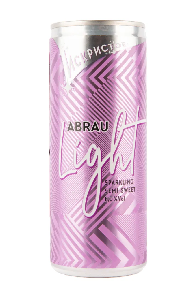 Игристое вино Абрау Лайт Полусладкое  0.25 л
