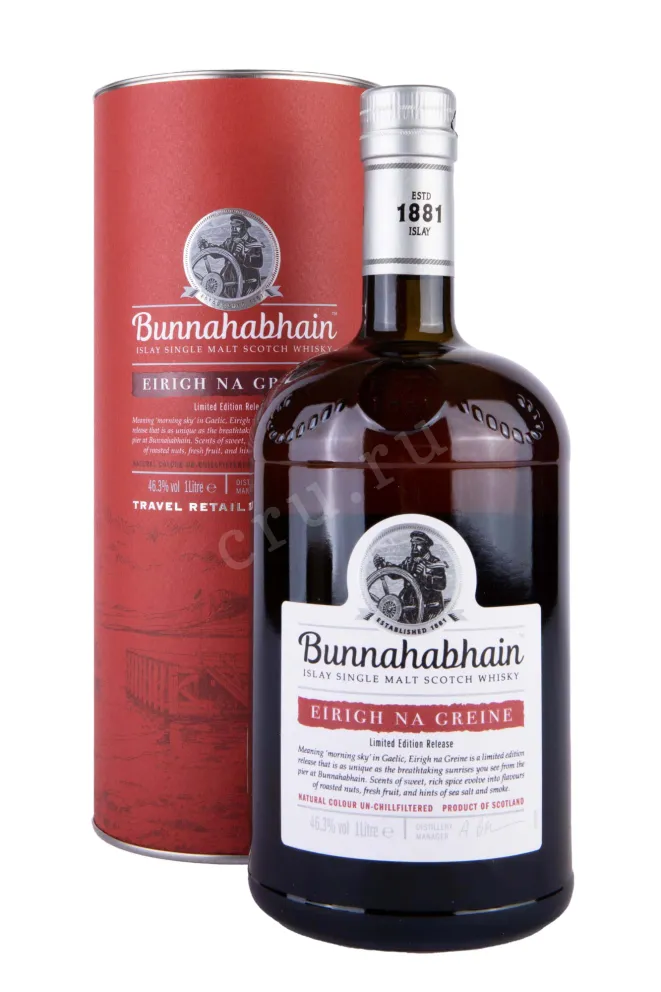 Виски Bunnahabhain Eirigh Na Greine in tube  1 л