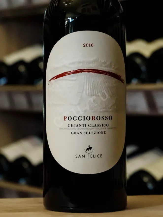 В магазине Крю Профи Poggio Rosso Chianti Classico Gran Selezione 2016 0.75 л