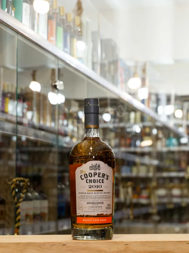 В магазине Крю Профи The Cooper's Choice Inchgower Muscat Cask Finish in gift box 2011 0.7 л