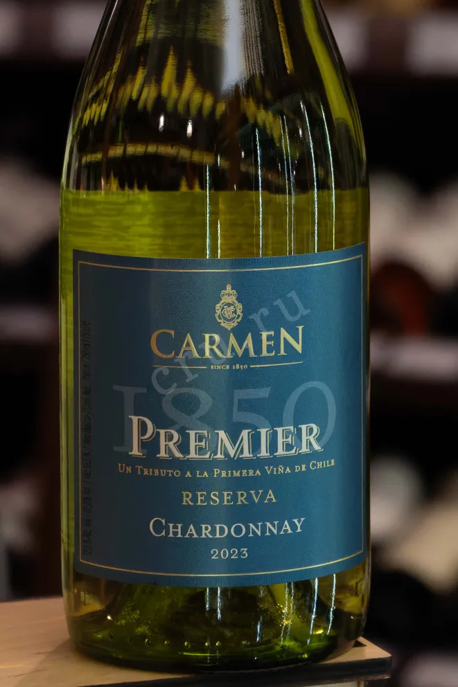 В магазине Крю Профи Carmen Premier Reserva Chardonnay 2023 0.75 л