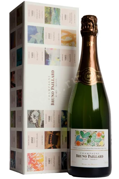 Шампанское Bruno Paillard Blanc de Blancs in gift box 2014 0.75 л