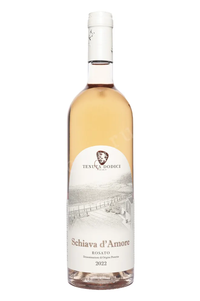 Вино Tenuta Dodici Schiava D'Amore Rosato Maremma Toscana DOC 2022 0.75 л