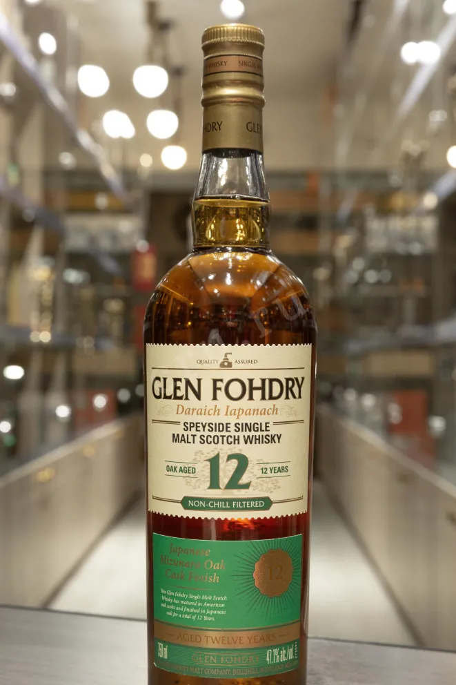 В магазине Крю Профи Glen Fohdry 12 years oak cask in tube 0.75 л
