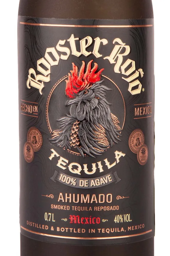 Этикетка Rooster Rojo Ahumado 0.7 л