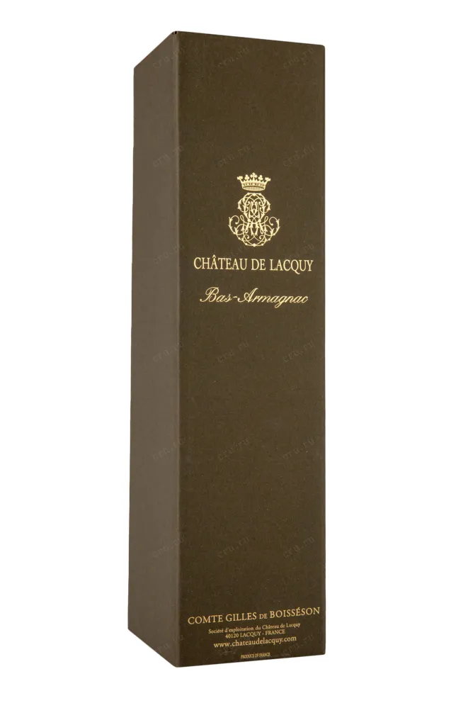 Подарочная коробка Chateau de Lacquy 17 years  2004 0.7 л