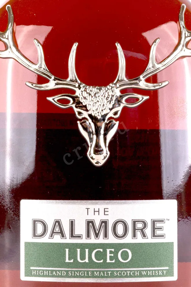 Этикетка Dalmore Luceo 3 years gift box 0.7 л