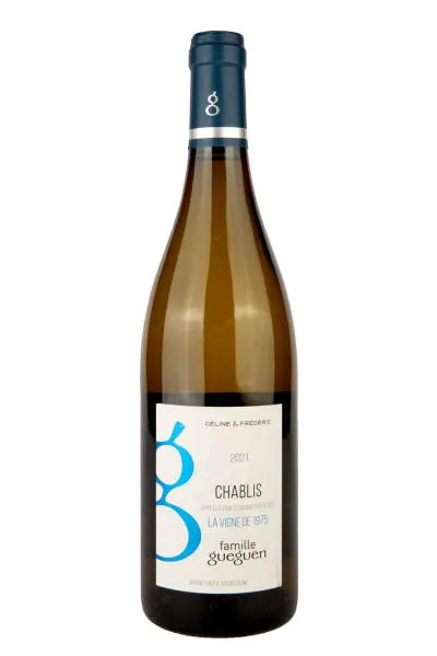 Вино Celine and Frederic Chablis Cuvee 1975 Vieil Vigne 2021 0.75 л