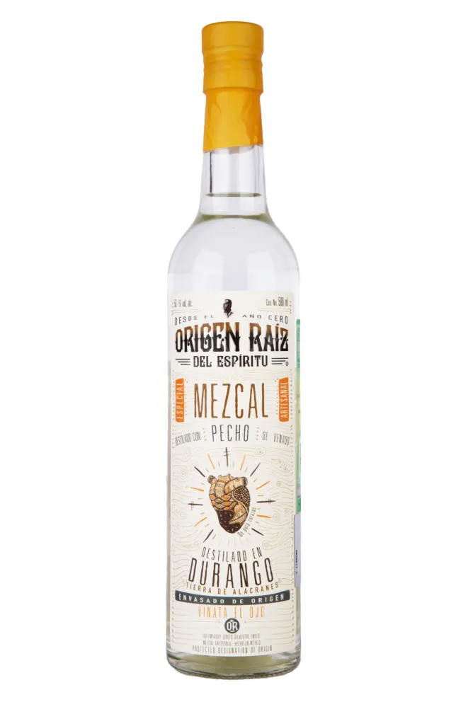 Мескаль Origen Raiz del Espiritu Mezcal Pecho  0.5 л