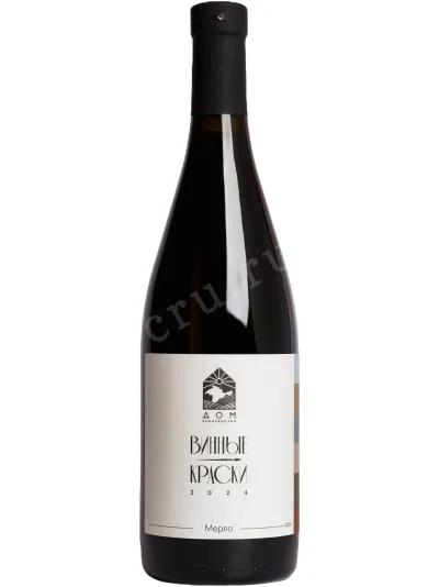 Вино Винные Краски Мерло 2024 0.75 л