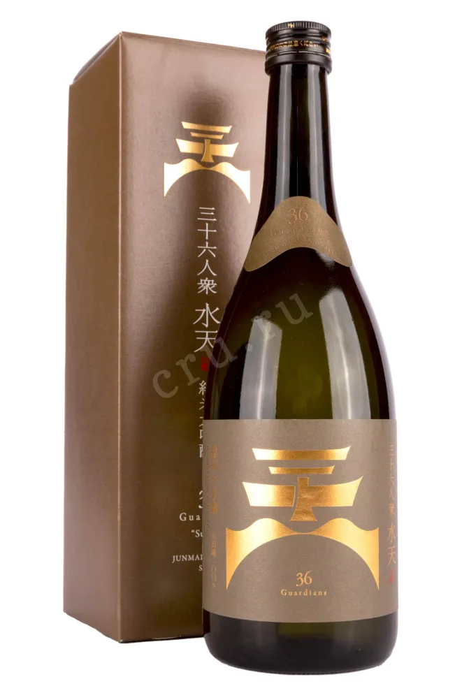 Саке 36 Guardians Junmai Daiginjo Suiten gift box  0.72 л