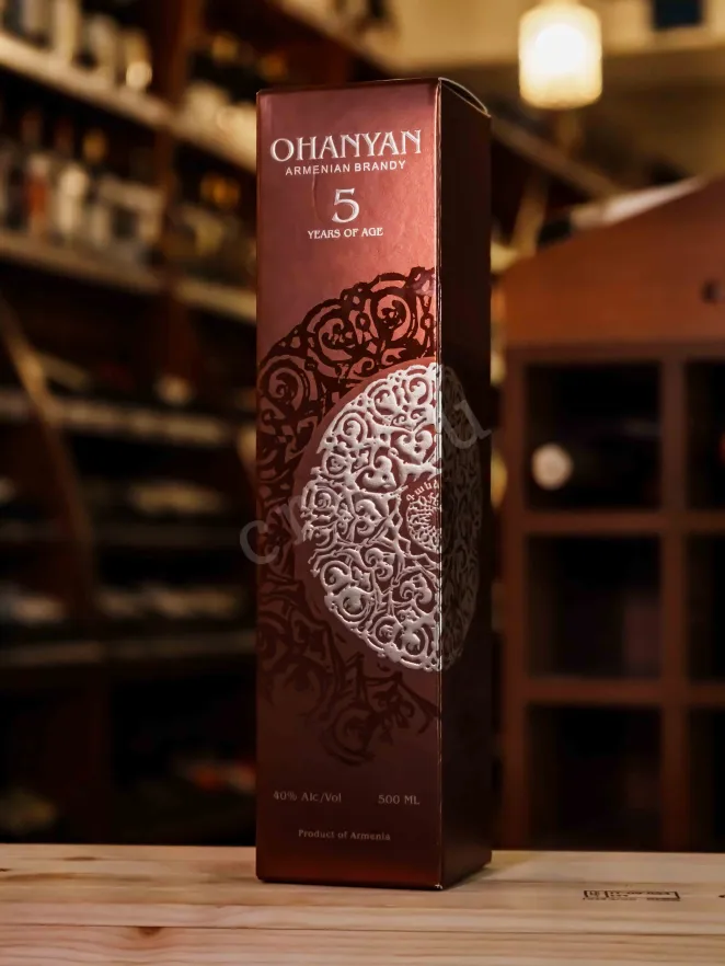 В магазине Крю Профи Ohanyan 5 Years in gift box 0.5 л