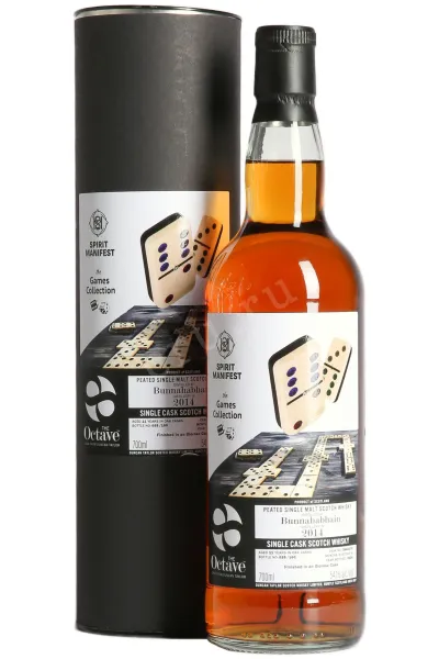Виски The Octave Spirit Manifest Games Collection Bunnahabhain 11 years in tube 2014 0.7 л