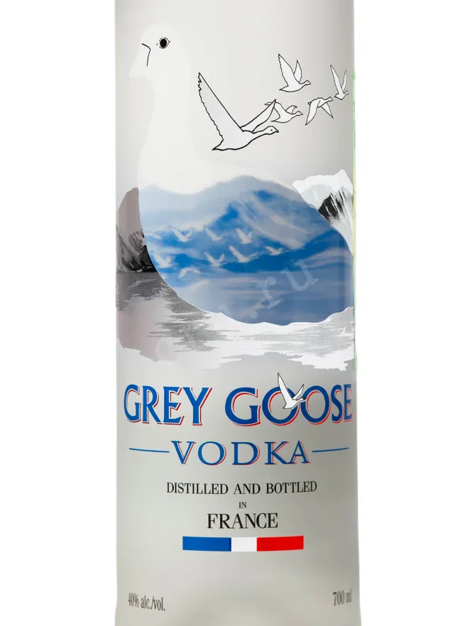 Этикетка Grey Goose 0.7 л