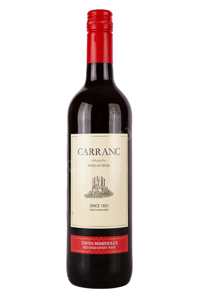 Вино Carranc Tinto Semidulce 2022 0.75 л