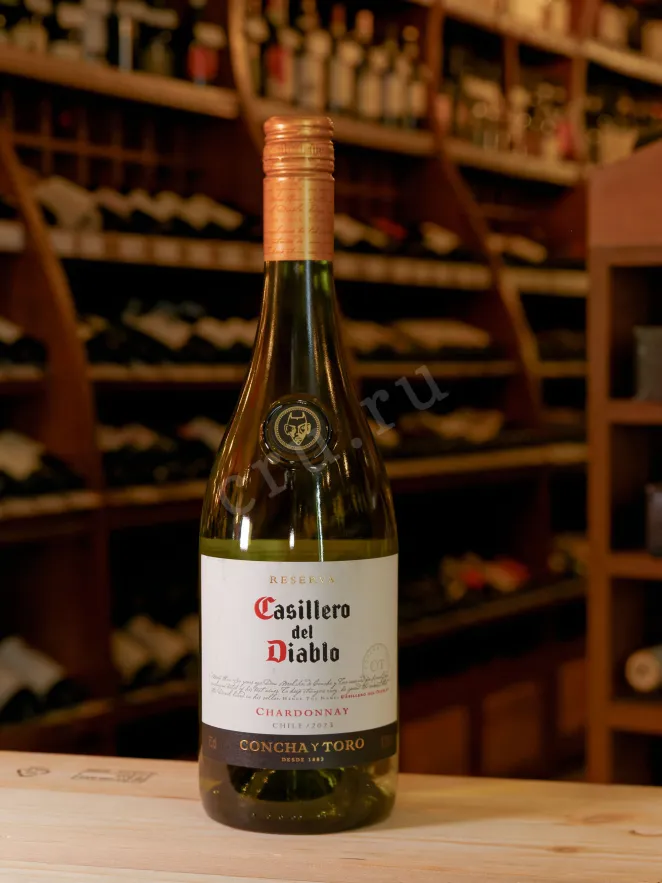 В магазине Крю Профи Casillero del Diablo Chardonnay 2023 0.75 л