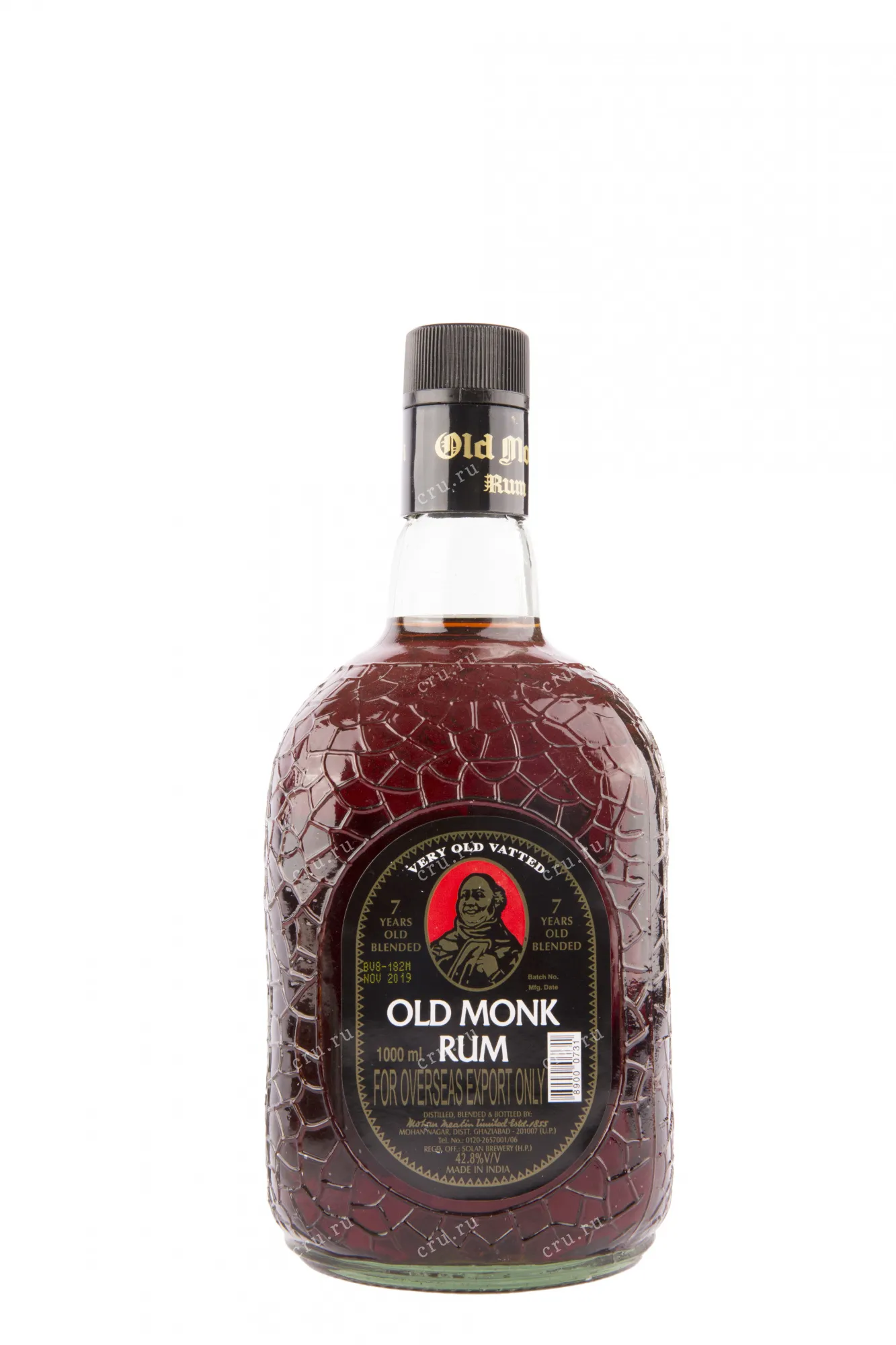 Фото — Ром Old Monk 7 years  1 л