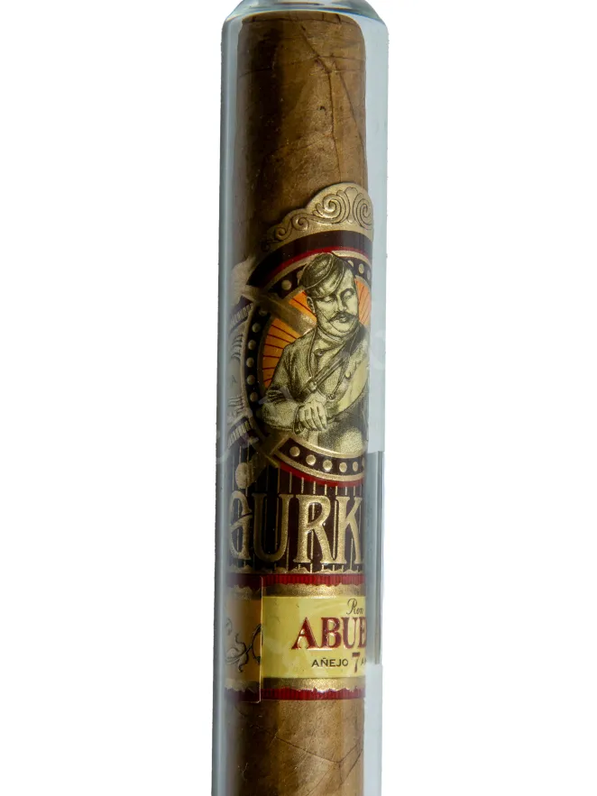 Сигара Gurkha Private Select Corona Natural Rum Abuelo in Glass tube