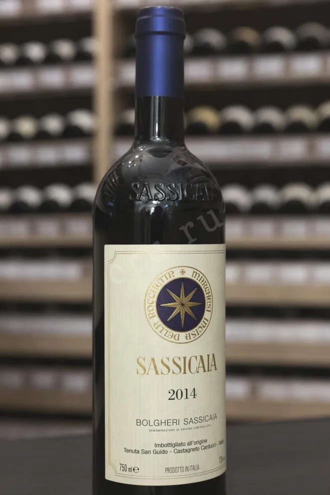 В магазине Крю Профи Sassicaia Bolgheri 2014 0.75 л