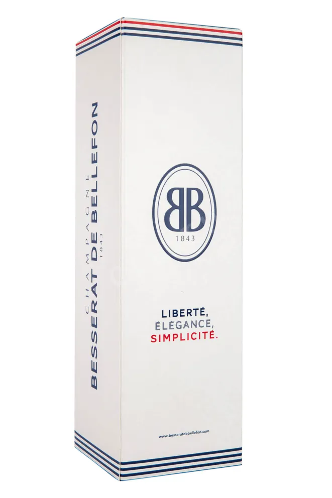 Подарочная коробка Besserat de Bellefon bleu brut 0.75 л