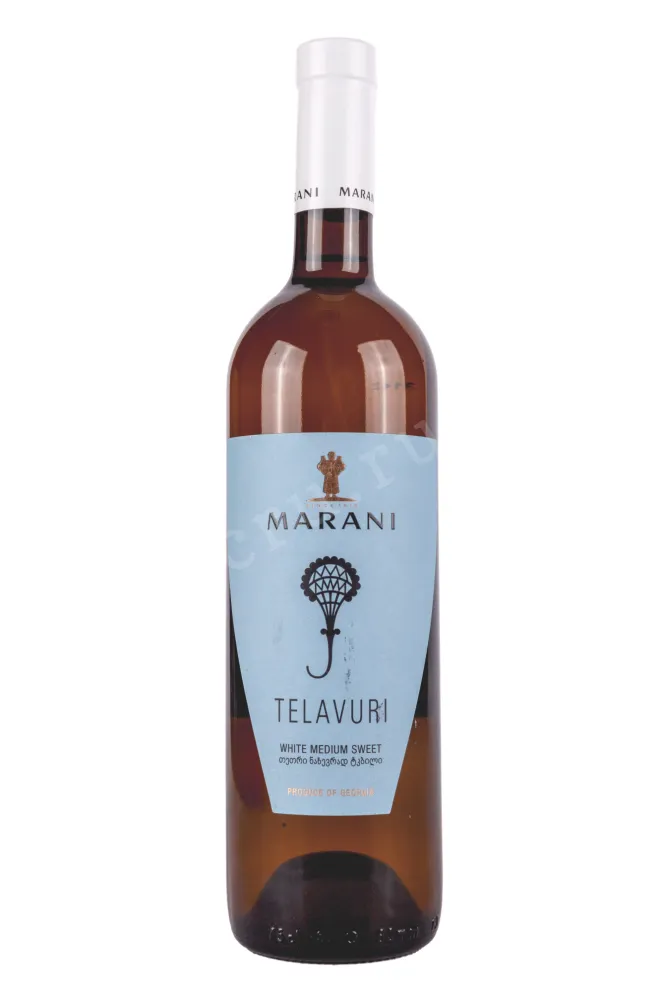 Вино Marani Telavuri White Medium Sweet 2023 0.75 л