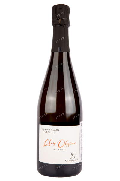 Шампанское Salima & Alain Kordeuil Clair Obscur 2013 0.75 л