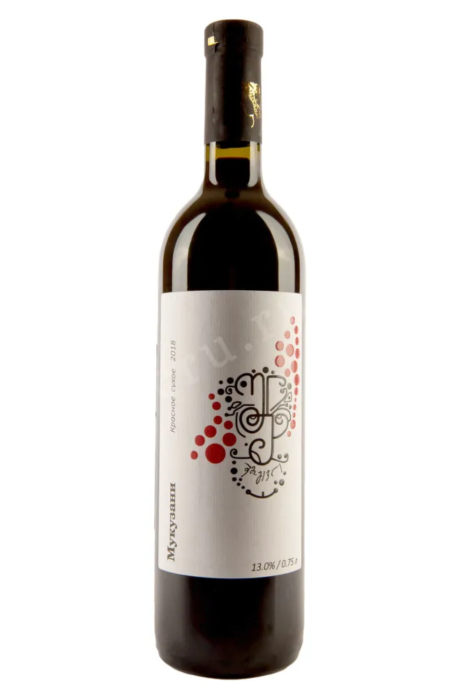 Вино Aguna Mukuzani 2018 0.75 л