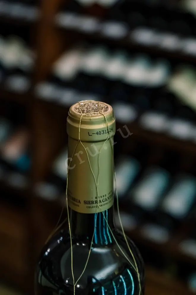 Пробка Sierra Cantabria Gran Reserva DOCa 2016 0.75 л