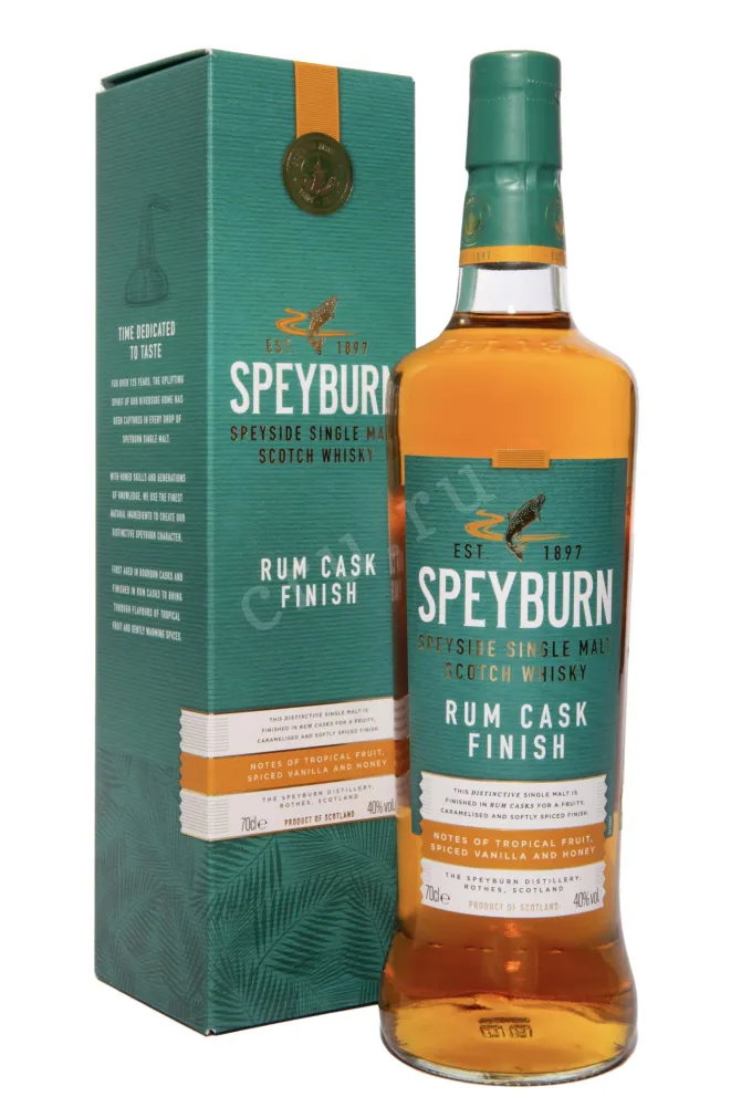 Виски Speyburn Rum Cask Finish in gift box  0.7 л