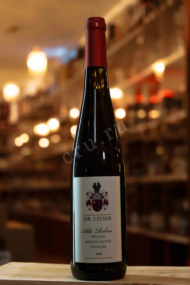 В магазине Крю Профи Dr. Lieser Alte Reben Spatlese Riesling Ruwer Feinherb 2020 0.75 л