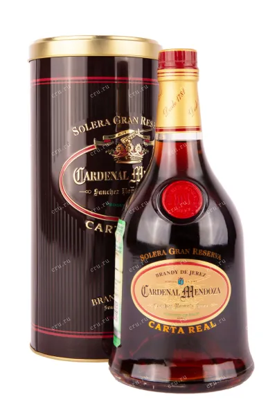 Бренди де Херес Cardenal Mendoza Solera Gran Reserva Carta Real  0.7 л