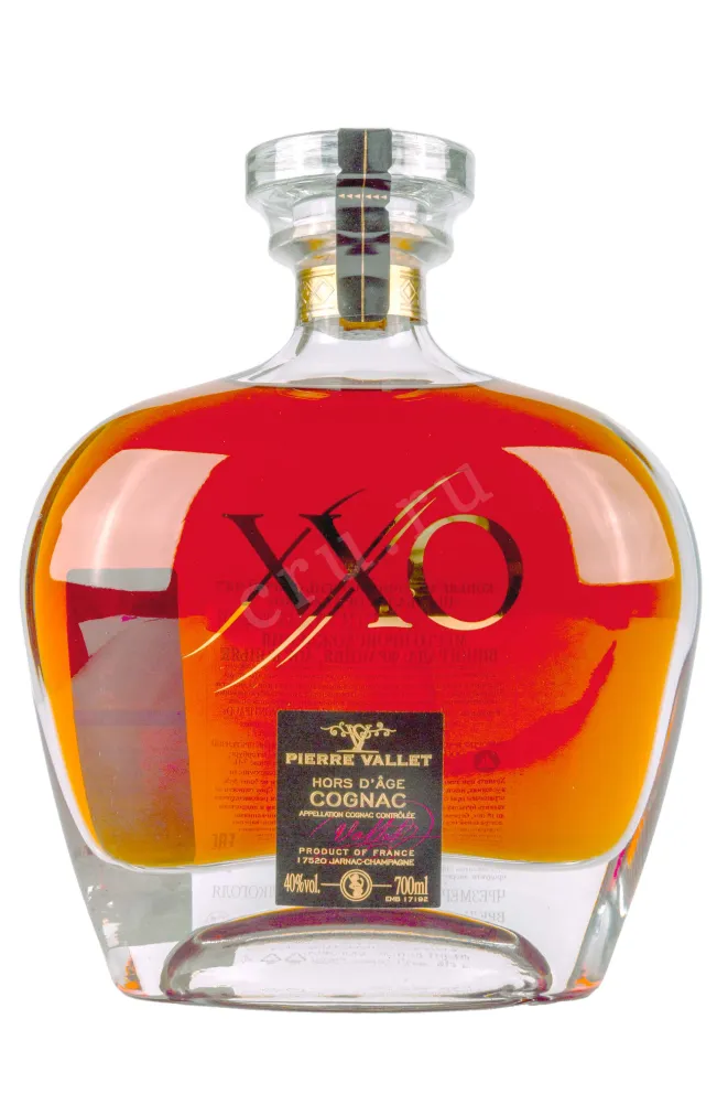 Бутылка Pierre Vallet XXO Hors dAge gift box 0.7 л