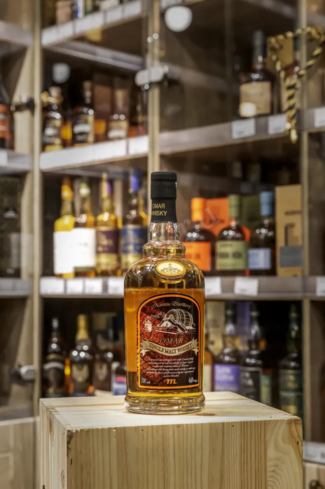 В магазине Крю Профи Omar Single Malt Peated Type in tube 0.7 л