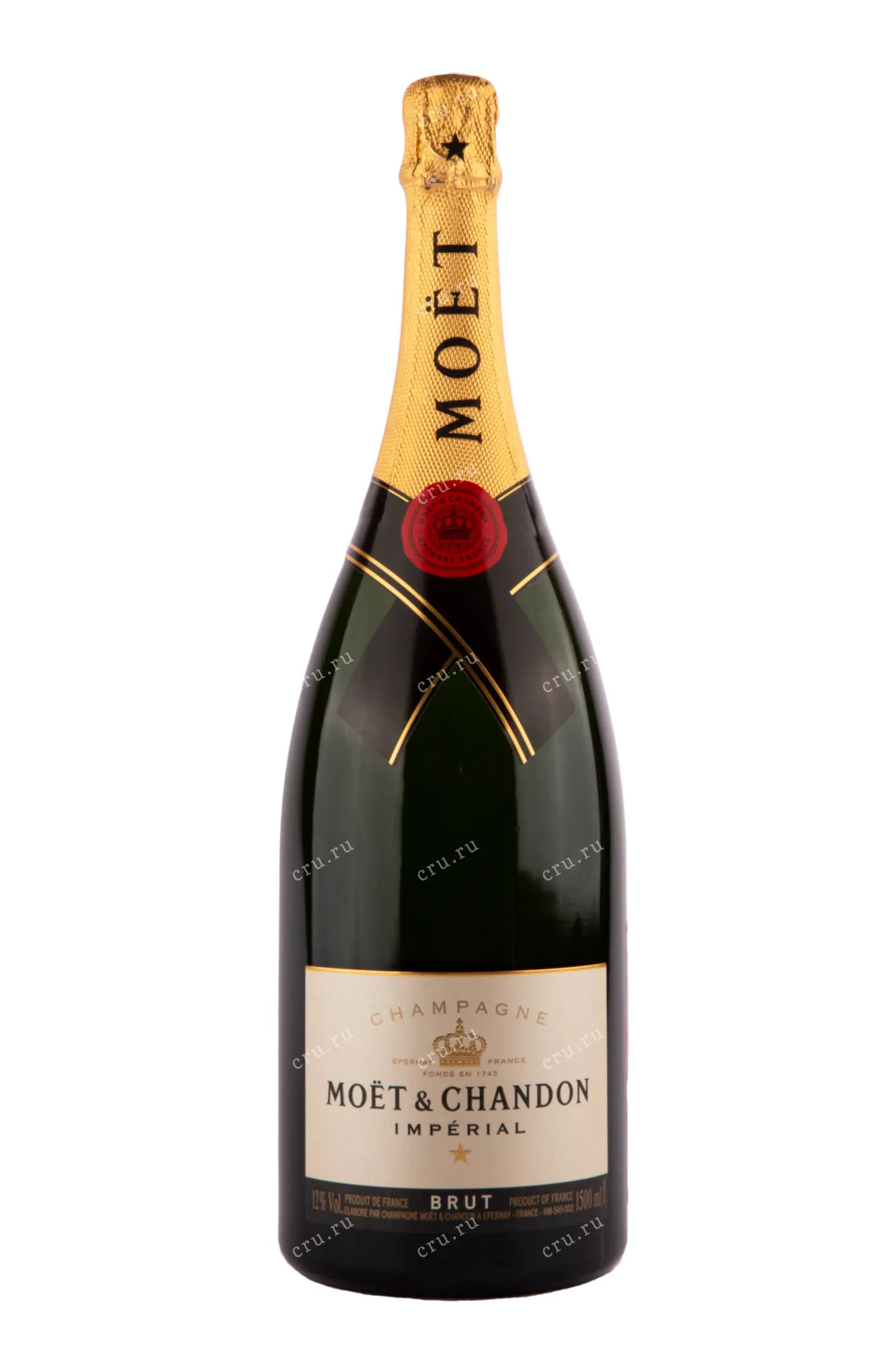 Фото — Шампанское Moet & Chandon Imperial Blanc Brut  1.5 л